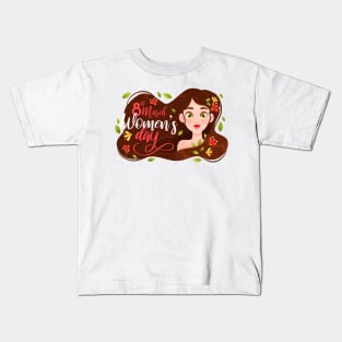 8 March Women s Day Kids T-Shirt